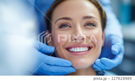 プロフェッショナルな環境、現代の診療所でのケアと衛生 127628989