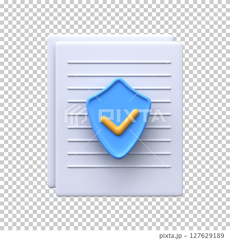 File Protection. Confidential data and information. Secure data storage 127629189