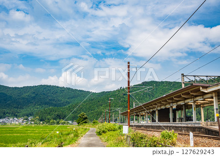 北陸本線余呉駅　滋賀県長浜市余呉町 127629243