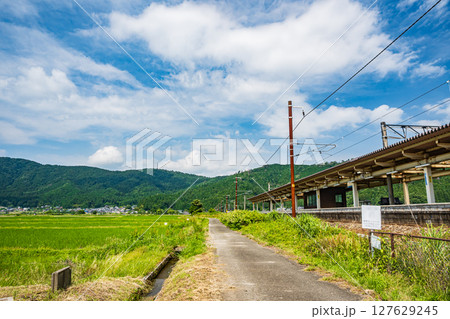 北陸本線余呉駅　滋賀県長浜市余呉町 127629245