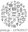An Exciting and Vibrant Summer Fun Icons Collection for Your Creative Projects and Designs 127629317