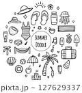An Exciting and Vibrant Summer Fun Icons Collection for Your Creative Projects and Designs 127629337