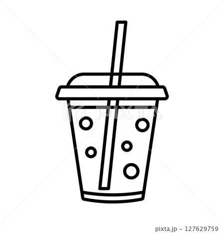 Soda drink cup icon Soda drink cup icon 127629759