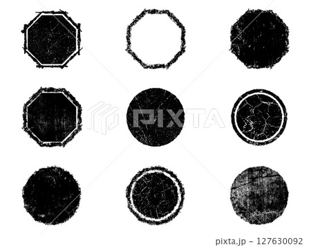 Black and white grunge. Distress overlay texture. Abstract surface dust and rough dirty wall background concept. Distress illustration simply place over object to create grunge effect. Vector EPS10. 127630092