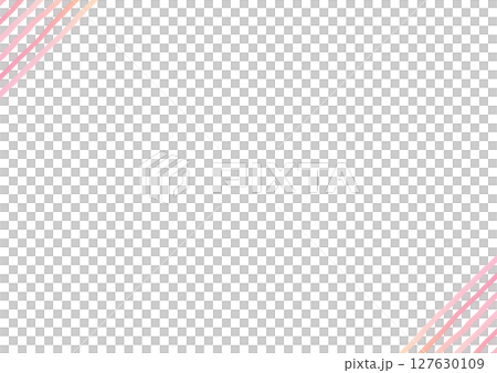 水彩條紋背景框架圖（粉紅色） 127630109
