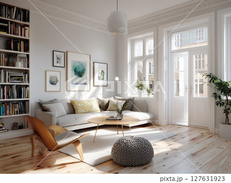 リビングイラスト 127631923
