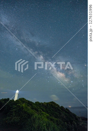 (静岡県)伊豆爪木崎灯台・夏の天の川 (静岡県)伊豆爪木崎灯台・夏の天の川 127631996