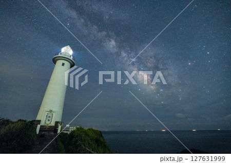 (静岡県)伊豆爪木崎灯台・夏の天の川 (静岡県)伊豆爪木崎灯台・夏の天の川 127631999