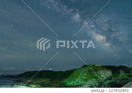 (静岡県)伊豆爪木崎・夏の天の川 (静岡県)伊豆爪木崎・夏の天の川 127632003