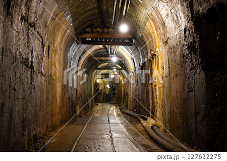 佐渡金山　道遊坑（明治官営鉱山コース）坑道 127632275