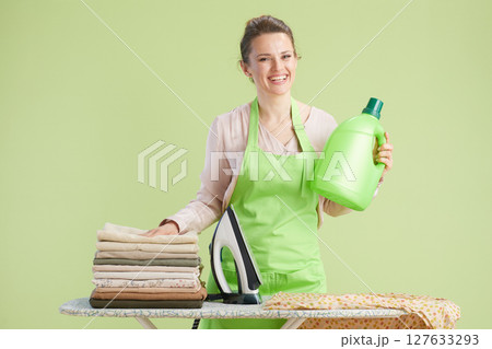 Cheerful laundry prep Cheerful laundry prep 127633293