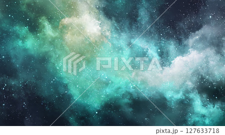 宇宙に広がる星雲 127633718