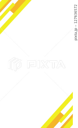 ビジネス系のシンプルなコーナーフレーム背景 127636572