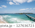 角島大橋、美しい海にかかる橋、山口県の絶景スポット 127636723