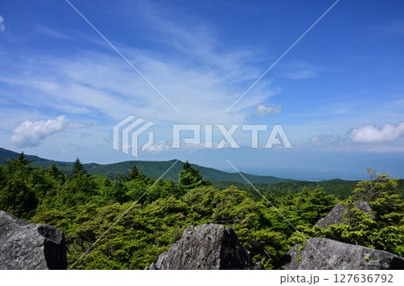 八ヶ岳の高見石からの景色 八ヶ岳の高見石からの景色 127636792