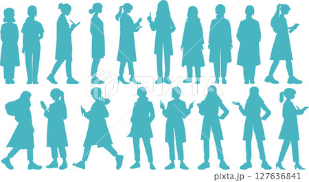 医者(薬剤師)のイラスト	 127636841