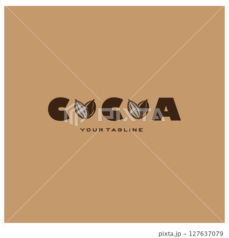 cocoa logo,cocoa bean,cocoa tree,cocoa branches and leaves,chocolate mix on white background,vintage,modern,simple,minimalist icon illustration template design vector cocoa logo,cocoa bean,cocoa tree,cocoa branches and leaves,chocolate mix on white background,vintage,modern,simple,minimalist icon illustration template design vector 127637079