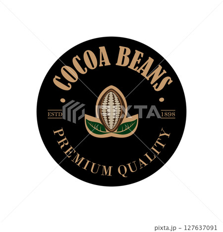cocoa logo,cocoa bean,cocoa tree,cocoa branches and leaves,chocolate mix on white background,vintage,modern,simple,minimalist icon illustration template design vector cocoa logo,cocoa bean,cocoa tree,cocoa branches and leaves,chocolate mix on white background,vintage,modern,simple,minimalist icon illustration template design vector 127637091