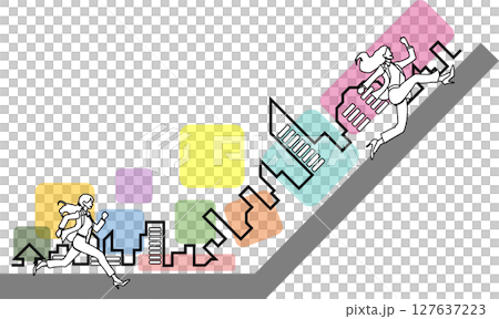 辦公區插圖 127637223