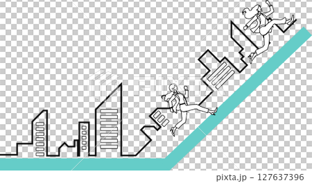 辦公區插圖 127637396