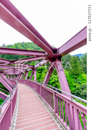 初夏のあやとり橋　石川県加賀市 127637551