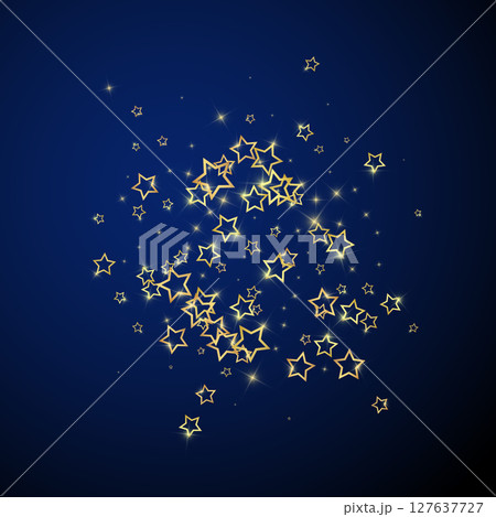 Starry night fairy tale background. 127637727