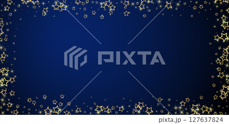 Christmas spirit. Scattered falling stars. Christmas spirit. Scattered falling stars. 127637824