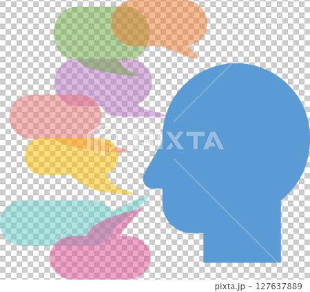 Comment Graphic material Illustration 127637889