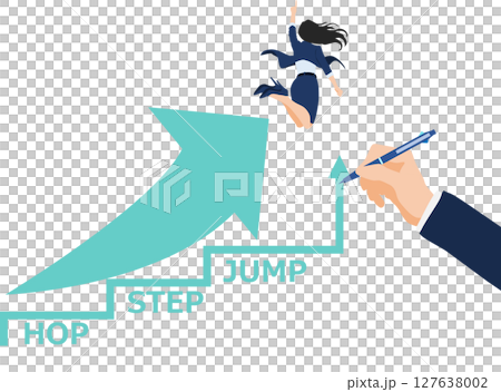 實現目標的路線圖插圖 實現目標的路線圖插圖 127638002