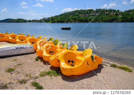 Bor Lake (Borsko jezero), an artificial lake in Eastern Serbia near the city of Bor 127638260