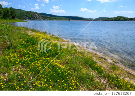 Bor Lake (Borsko jezero), an artificial lake in Eastern Serbia near the city of Bor 127638267