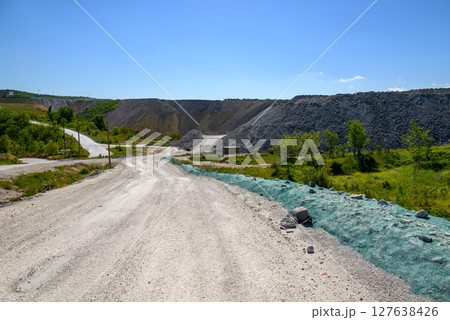 Copper mining exploration location of Chinese mining company Zijin Mining Group, in Bor, Serbia 127638426