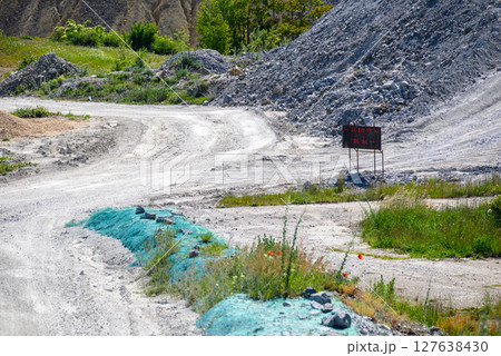 Copper mining exploration location of Chinese mining company Zijin Mining Group, in Bor, Serbia 127638430