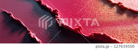 Rosso Levanto red stone texture closeup with dramatic edge details and deep color tone 127639500
