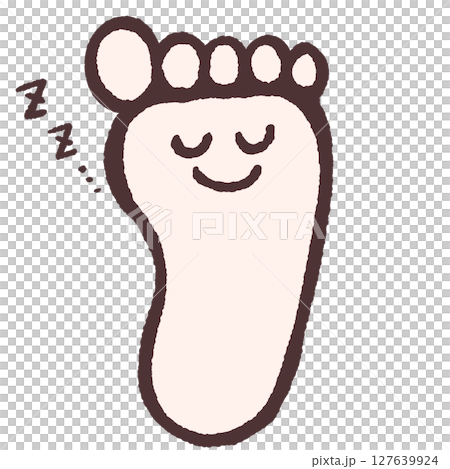 腳底休息的插圖 127639924