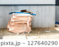 建設現場で出たゴミの写真。 127640290