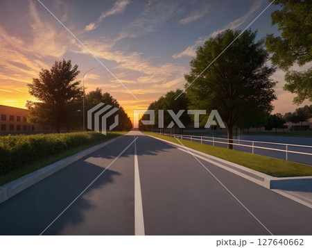 【壁紙／背景】悲しみの夕焼け（Sunset of Sadness） 127640662