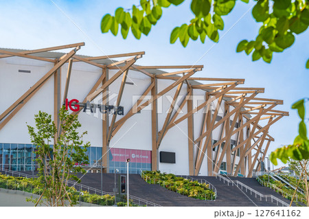 IGアリーナ、日本最大級の愛知県新体育館〈愛知県名古屋市〉 IGアリーナ、日本最大級の愛知県新体育館〈愛知県名古屋市〉 127641162