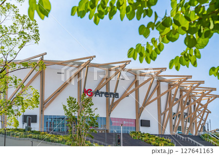 IGアリーナ、日本最大級の愛知県新体育館〈愛知県名古屋市〉 IGアリーナ、日本最大級の愛知県新体育館〈愛知県名古屋市〉 127641163