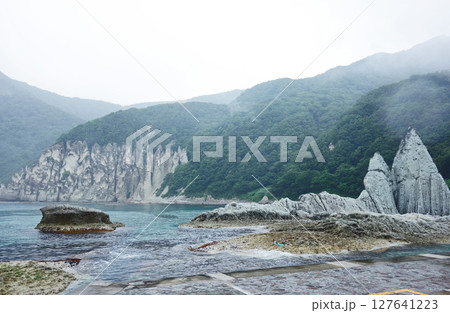 仏ヶ浦の五百羅漢と岩龍岩(青森県下北郡佐井村) 127641223