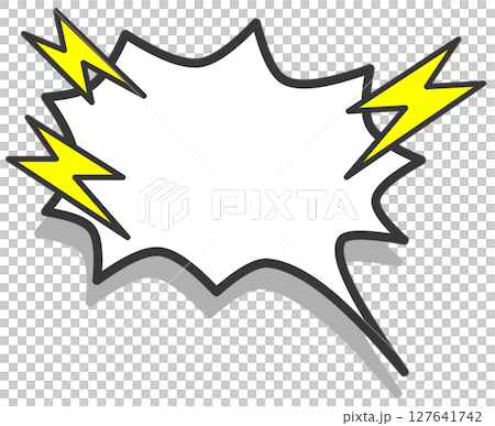 Illustration of a speech bubble of a person getting angry and complaining or saying angry things Illustration of a speech bubble of a person getting angry and complaining or saying angry things 127641742