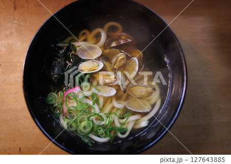 あさりうどん（讃岐うどん） 127643885