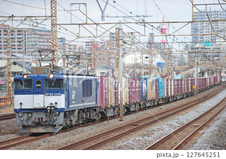 東海道本線　相模貨物　JR貨物　EF64-1049（愛知） 127645251