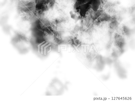抽象的　水墨画　背景素材 127645626
