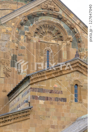 Svetitskhoveli Cathedral built in the 11th century in the city of Mtskheta. Religion 127647040