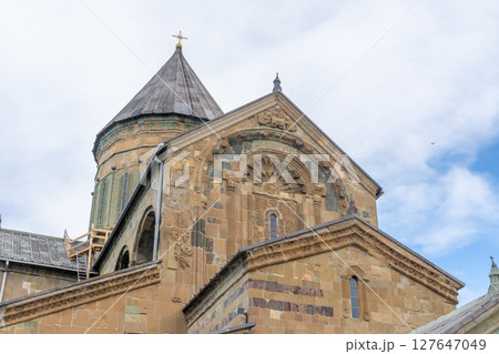 Svetitskhoveli Cathedral built in the 11th century in the city of Mtskheta. Religion 127647049