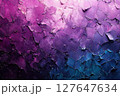 Abstract texture with purple and blue paint strokes and vivid highlights 127647634