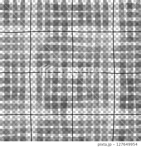 Black Plaid Gingham Hand Drawn Background Pattern Overlay Black Plaid Gingham Hand Drawn Background Pattern Overlay 127649954