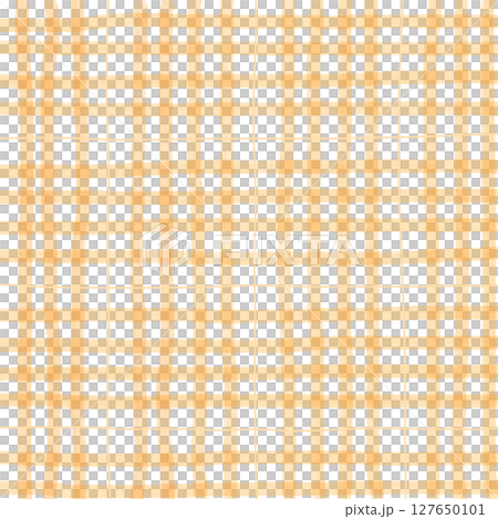 Orange Plaid Gingham Check Hand Drawn Background Pattern Overlay Orange Plaid Gingham Check Hand Drawn Background Pattern Overlay 127650101