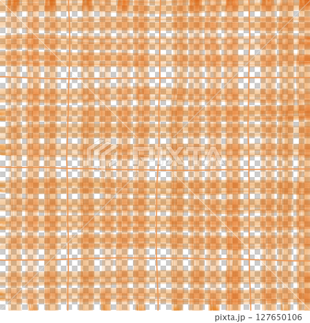 Orange Plaid Gingham Check Hand Drawn Background Pattern Overlay Orange Plaid Gingham Check Hand Drawn Background Pattern Overlay 127650106
